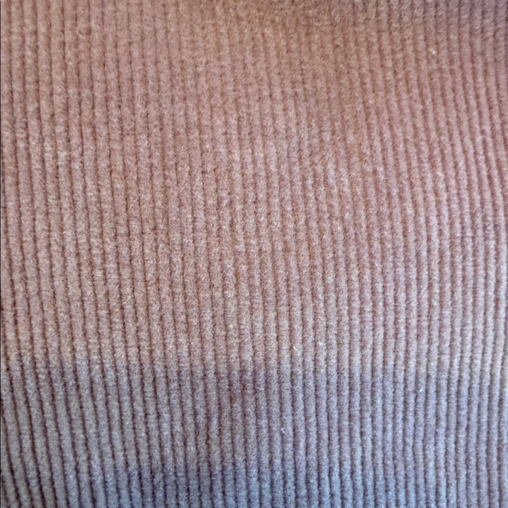 Madewell The Perfect Vintage Straight Jeans Corduroy Size 24 Sand Pink - Picture 13 of 14